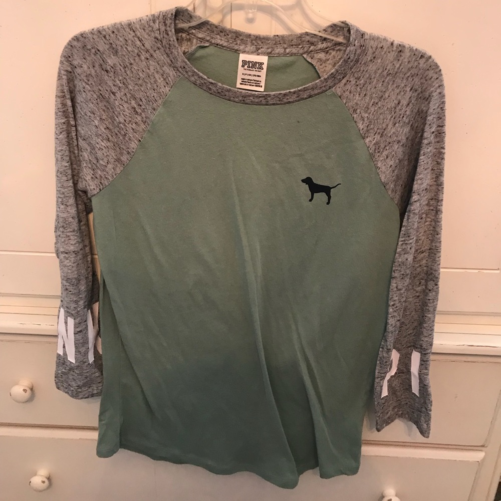 PINK 3/4 Sleeve Shirt
